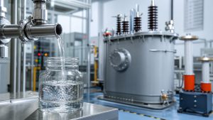 Dimethyl silicone oil filling for electrical insulation equipment