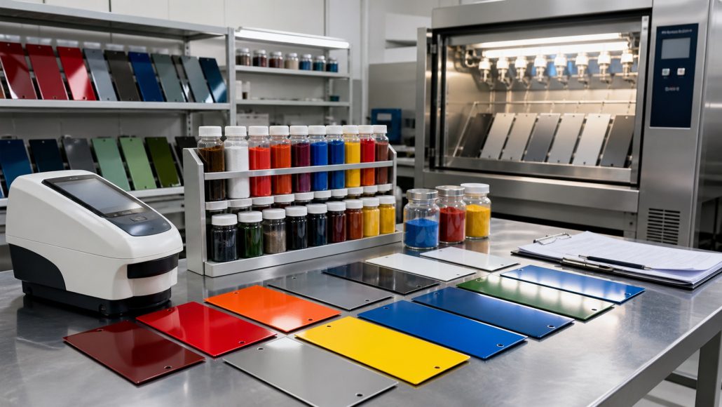 Pigment paste freeze thaw stability color strength and viscosity quality control