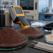 Rutile sand for welding electrode flux quality control and supplier qualification