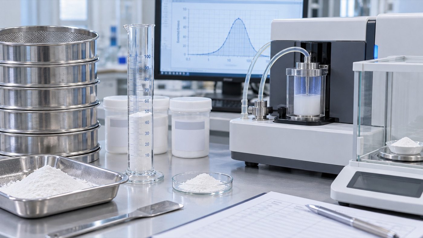 Microcrystalline cellulose moisture content and loss on drying quality control testing